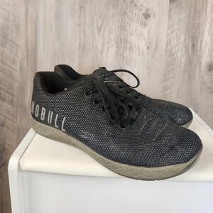 NOBULL SuperFabric Crossfit Trainer Shoes Black Mens 8 Womens 9.5